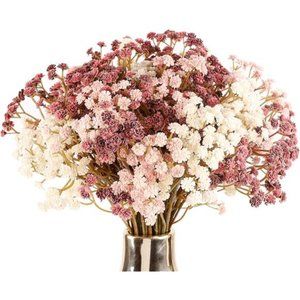 BabyBreath Flowers FallFlowers,10Pcs FakeGypsophila Plants Artificial BabyBreath